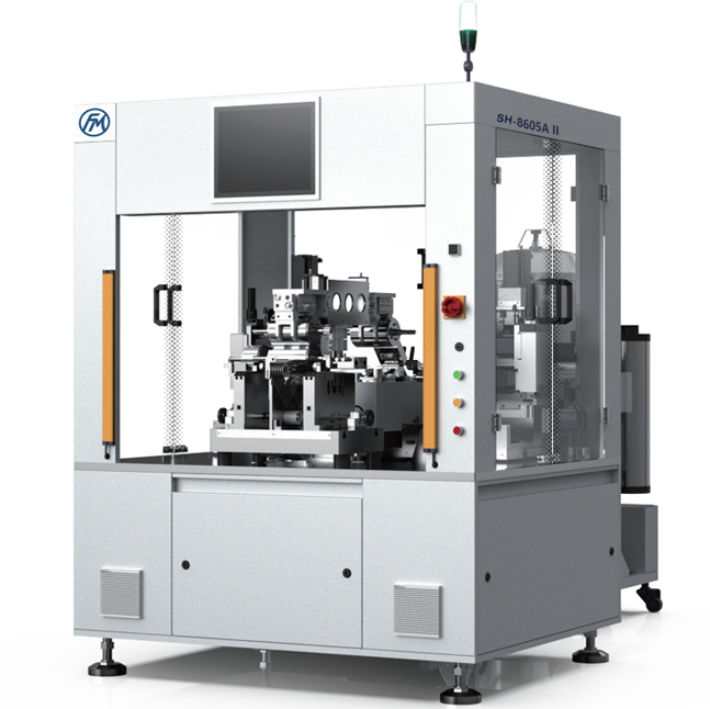 two-station automatic rotor unbalance-correction balancing machine SH-8605A II