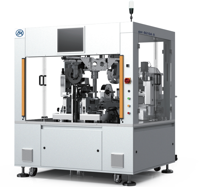 two-station automatic rotor unbalance-correction balancing machine SH-8610A II