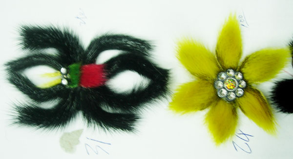 New Fur Flower Collection for Autumn and Winter