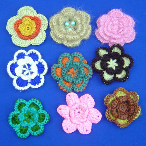 Crochet Flower -YNMF0123