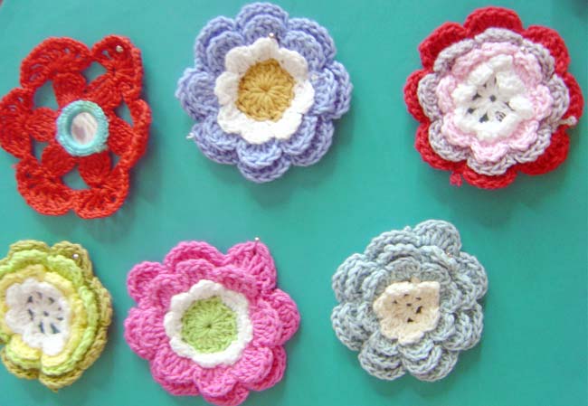 Crochet Flower -YNMF0117